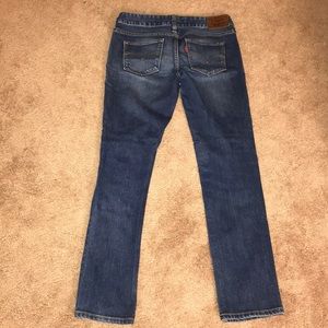 Levi’s tight straight jeans